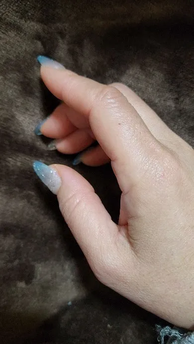 退院して後日ネイル💅⁡